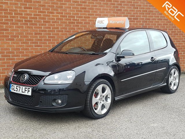 2007 57 Volkswagen Golf 2.0 GTI 3d 197 BHP  BLACK LEATHER HEATED SEATS