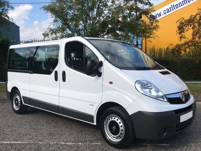 2014 64 Vauxhall Vivaro 2.9T LWB COMBI / CREW MINIBUS CDTI ECOFLEX 115 *AIR CON* T/SLD