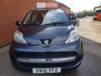 USED 2012 12 PEUGEOT 107 1.0 URBAN 3d 68 BHP 