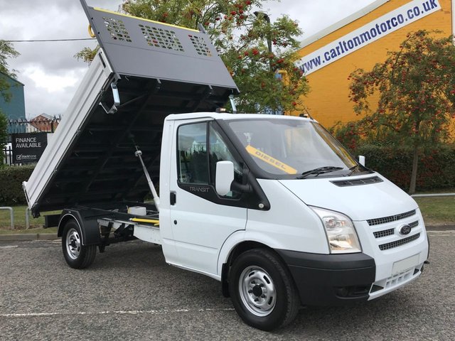 2014 14 Ford Transit 2.2TDCi 125 T350m TIPPER [ New Build Alloy Body ] SRW 