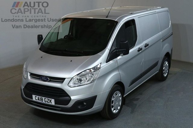 2018 18 FORD TRANSIT CUSTOM 2.0 290 TREND LR P/V 5d AUTO 129 BHP SWB EURO 6 PANEL VAN