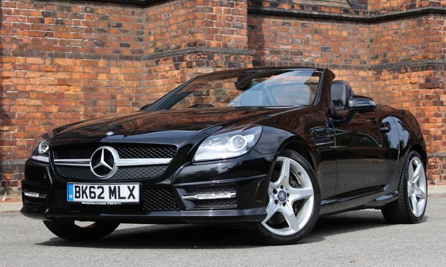 2012 62 Mercedes-Benz Slk 1.8 SLK200 BLUEEFFICIENCY AMG SPORT 2d AUTO 184 BHP