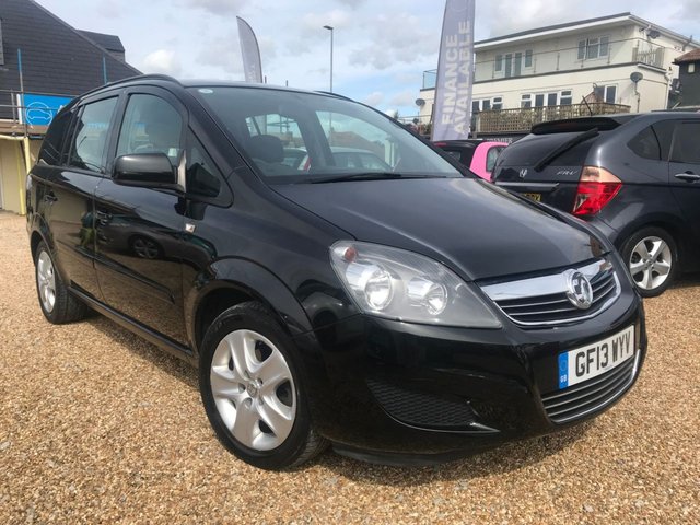 2013 13 Vauxhall Zafira 1.6 EXCLUSIV 5d petrol
