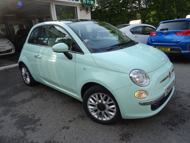 2014 14 Fiat 500 1.2 LOUNGE 3d 69 BHP