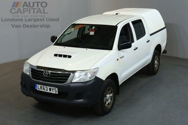 2013 63 TOYOTA HI-LUX 2.5 HL2 4X4 D-4D DCB 4d 142 BHP AIR CON LIGHT UTILITY PICK UP