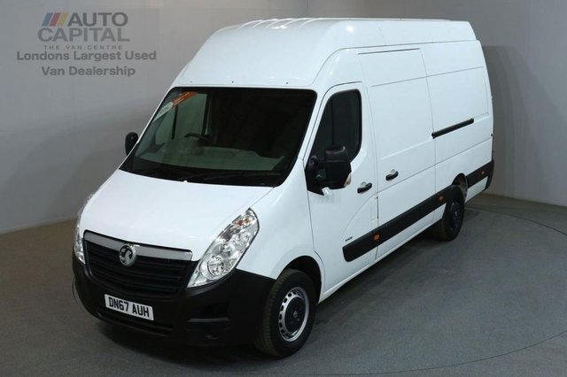 2017 67 VAUXHALL MOVANO 2.3 R3500 L4H3 CDTI 123 BHP LWB RWD EXTRA H/ROOF VAN