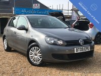 USED 2009 09 VOLKSWAGEN GOLF 1.4 S 5d 79 BHP FSH 5 Door petrol VW Golf