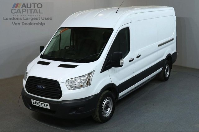 2017 66 FORD TRANSIT 2.2 350 124 BHP L3 H2 LWB M/ROOF RWD PANEL VAN