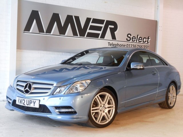 2012 12 Mercedes-Benz E Class 2.1 E250 CDI BLUEEFFICIENCY S/S SPORT 2d AUTO 204 BHP