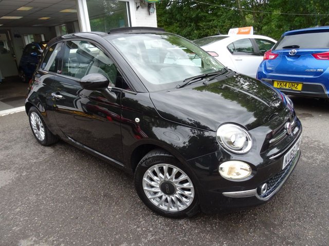 2016 66 Fiat 500 0.9 TWINAIR CONVERTIBLE LOUNGE 3d 85 BHP