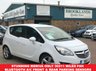 USED 2015 65 VAUXHALL MERIVA 1.4 TECH LINE Alpine White Black Cloth 5 Door 99 BHP Stunning Meriva only 30211 Miles FSH Bluetooth A/C F & R Parking Sensors