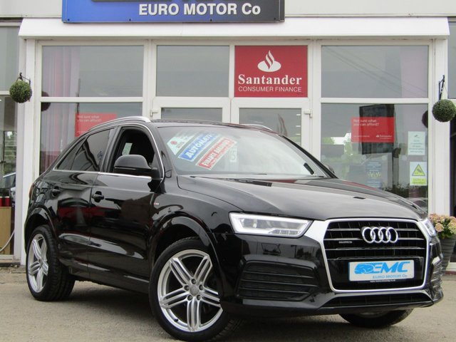 2015 15 Audi Q3 2.0 TDI QUATTRO S LINE PLUS 5d AUTO 182 BHP