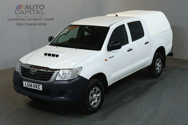 2014 14 TOYOTA HI-LUX 2.5 ACTIVE 4X4 D-4D DCB 142 BHP AIR CON PICK UP