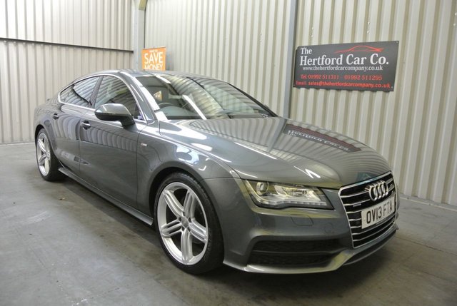 2013 13 Audi A7 3.0 TDI QUATTRO S LINE 5d AUTO 204 BHP