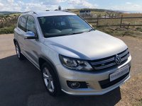 USED 2013 13 VOLKSWAGEN TIGUAN 2.0 R LINE TDI BLUEMOTION TECHNOLOGY 4MOTION 5d 139 BHP 