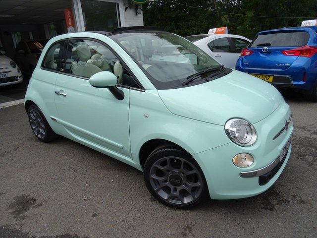 2015 15 Fiat 500 0.9 TWINAIR CONVERTIBLE LOUNGE DUALOGIC 3d AUTOMATIC 85 BHP