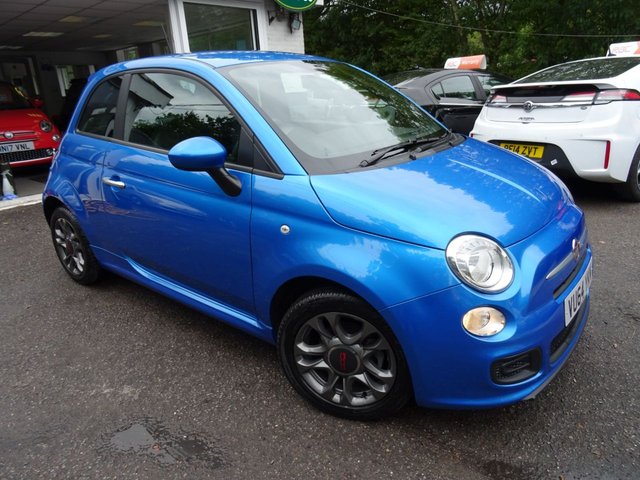 2014 64 Fiat 500 0.9 TWINAIR S (SPORT) 3d 105 BHP