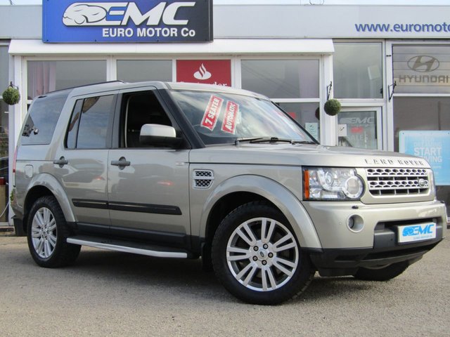 2012 12 Land Rover Discovery 3.0 4 SDV6 XS 5d AUTO 255 BHP SAT NAV FULL LEATHER 