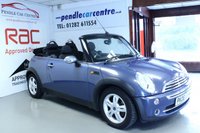 USED 2006 06 MINI CONVERTIBLE 1.6 ONE 2d 89 BHP SEE VIDEO LINK