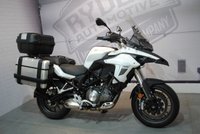 USED 2017 67 BENELLI TRK 502 E4 47 BHP WITH GIVI PANNIERS & TOP BOX