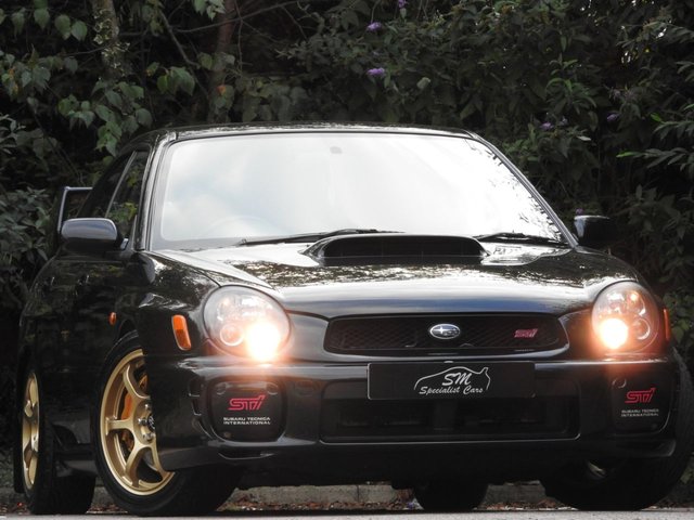 2002 02 Subaru Impreza 2.0 WRX-STI TYPE UK 4d 265 BHP