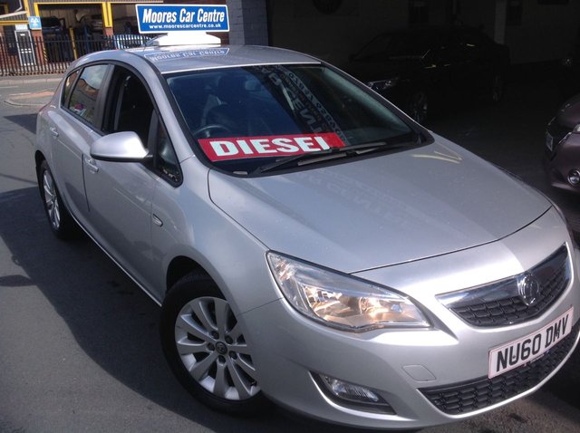 2010 60 Vauxhall Astra 1.7 CDTI EXCLUSIV 