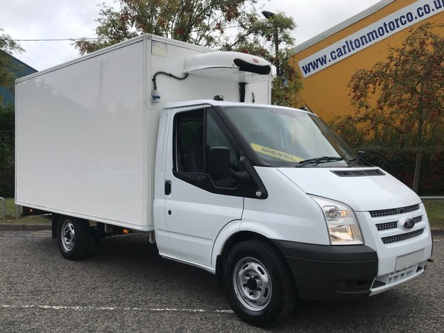 2013 63 Ford Transit 2.2 T350EF LWB Refrigerated Chiller High Roof Box Van+ Standby  