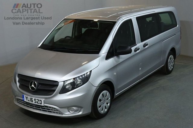 2016 16 MERCEDES-BENZ VITO 2.1 114 BLUETEC TOURER PRO EURO 6 AIR CON 136 BHP EXTRA LWB 9 SEATER