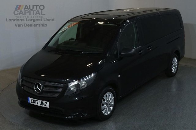 2017 17 MERCEDES-BENZ VITO 2.1 114 BLUETEC TOURER SELECT 136 BHP EXTRA LWB EURO 6 AIR CON 9 SEATER