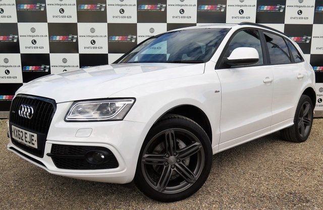 2013 62 Audi Q5 2.0 TDI QUATTRO S LINE PLUS 5d AUTO 175 BHP