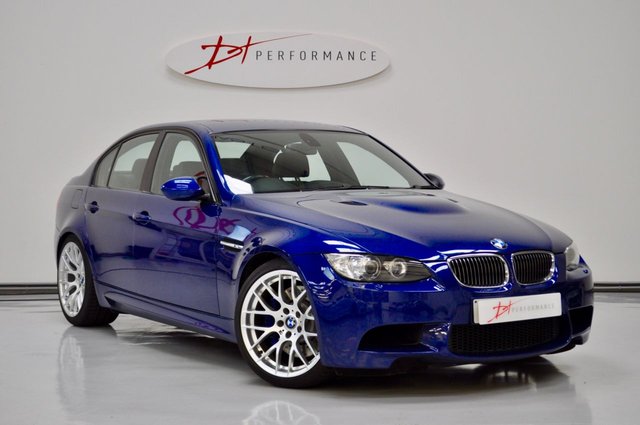 2009 09 BMW M3 4.0 M3 4d 420 BHP LE MANS BLUE MANUAL.