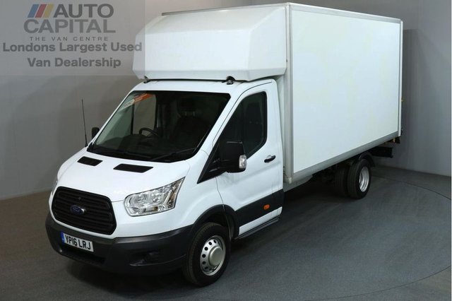 2016 16 FORD TRANSIT 2.2 350 124 BHP L4 EXTRA LWB TAIL LIFT FITTED LUTON VAN