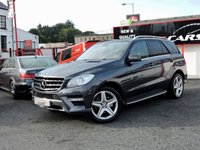 USED 2013 63 MERCEDES-BENZ M CLASS 3.0 ML350 BLUETEC AMG SPORT 5d AUTO 258 BHP MASSIVE SPEC