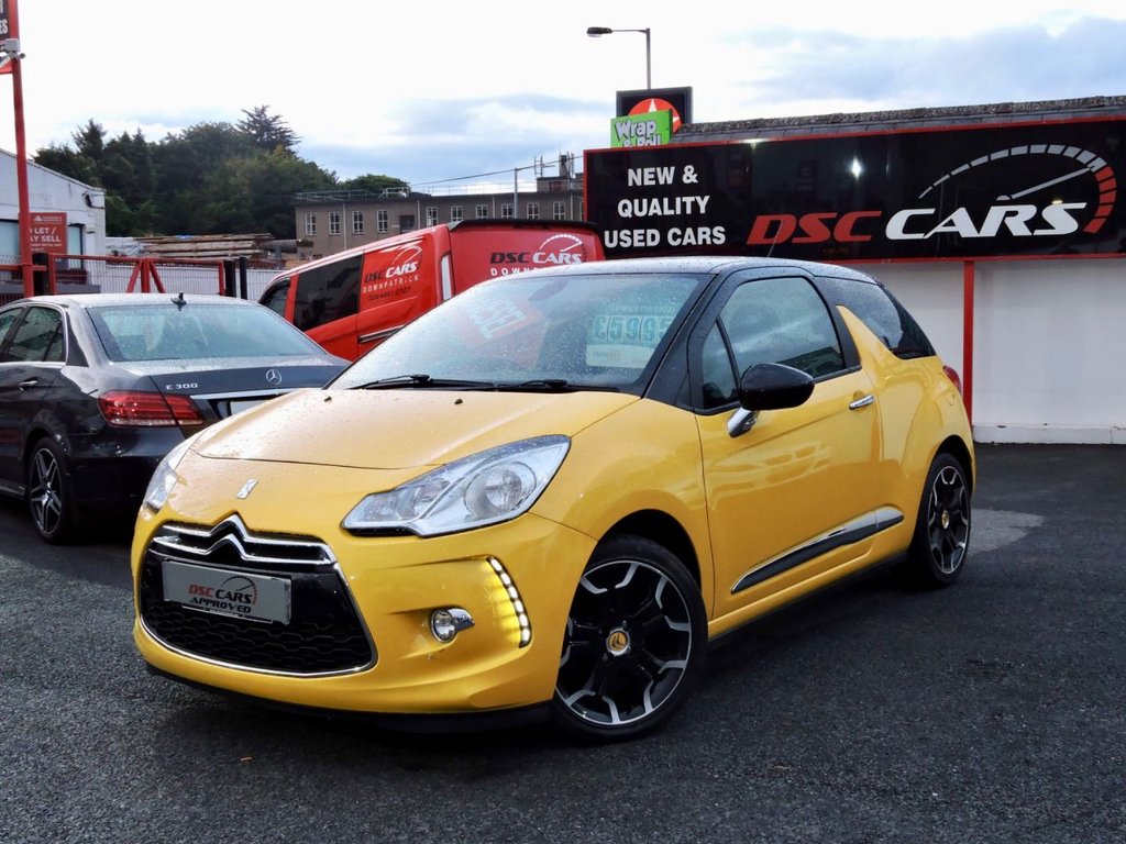 USED 2012 CITROEN DS3 1.6 E-HDI DSTYLE PLUS 3d 90 BHP LOVELY CAR THROUGHOUT
