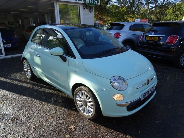 2014 14 Fiat 500 1.2 LOUNGE 3d 69 BHP