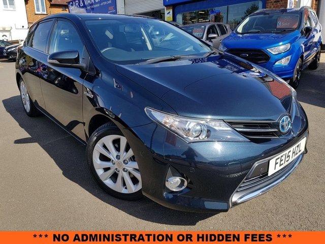 2015 15 Toyota Auris 1.8 EXCEL VVT-I 5d AUTO 99 BHP