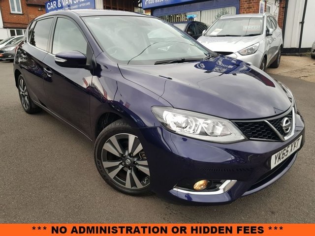 2015 65 Nissan Pulsar 1.2 N-TEC DIG-T XTRONIC 5d AUTO 115 BHP