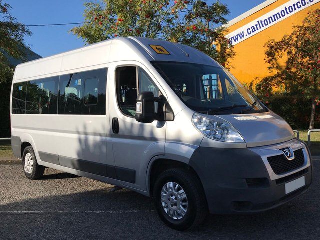 2011 11 Peugeot Boxer 2.2 335 L3H2 LWB MINIBUS / WINDOW VAN LOW MILEAGE