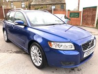 USED 2009 09 VOLVO V50  2.0 DIESEL ESTATE POWERSHIFT 6 SPD AUTO SE LUX UK DELIVERY* RAC APPROVED* FINANCE ARRANGED* PART EX
