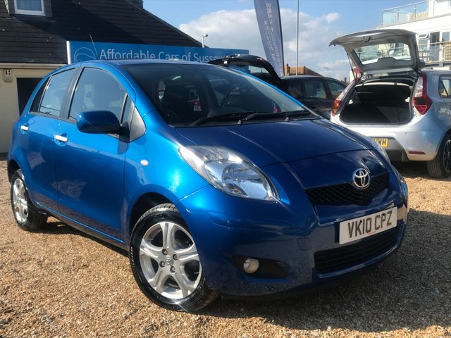 2010 10 Toyota Yaris 1.3 TR VVT-I 5d 99 BHP