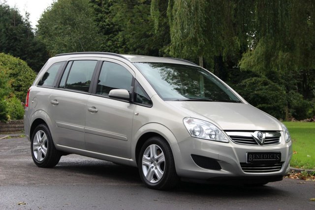 2009 09 Vauxhall Zafira 1.9 EXCLUSIV CDTI 5d AUTO 120 BHP