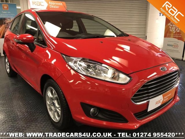 2014 14 Ford Fiesta  1.6 TDCi ECOnetic S/S ZETEC 5 DOOR RACE RED