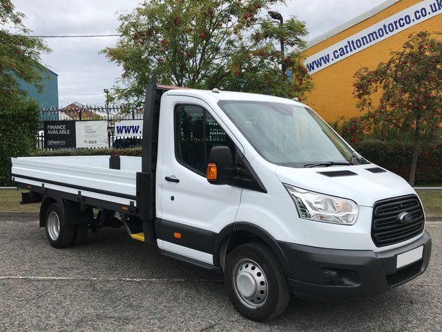 2015 15 Ford Transit 2.2 350EF L4 LWB DROPSIDE DRW 125 Ex Lease  