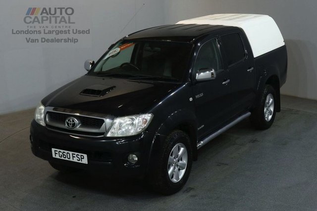 2010 60 TOYOTA HI-LUX 3.0 INVINCIBLE 4X4 D-4D DCB AUTO 170 BHP PICK UP
