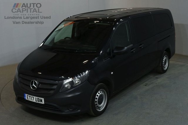 2017 17 MERCEDES-BENZ VITO 2.1 114 BLUETEC TOURER PRO 136 BHP EXTRA LWB EURO 6 AIR CON 9 SEATER