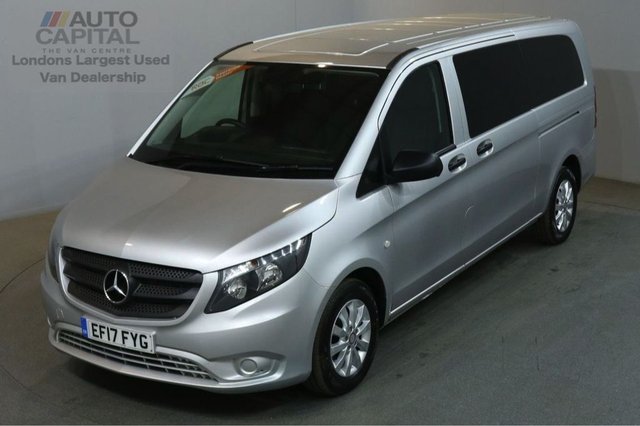 2017 17 MERCEDES-BENZ VITO 2.1 114 BLUETEC TOURER SELECT 136 BHP EXTRA LWB EURO 6 AIR CON 9 SEATER
