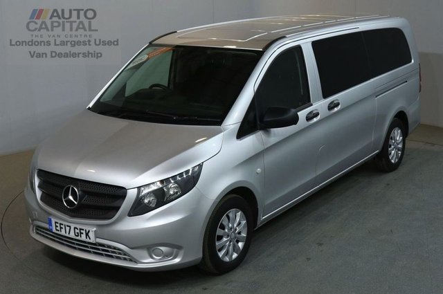 2017 17 MERCEDES-BENZ VITO 2.1 114 BLUETEC TOURER SELECT EXTRA LWB 136 BHP EURO 6 AIR CON 9 SEATER