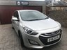 USED 2013 63 HYUNDAI I30 1.6 ACTIVE BLUE DRIVE CRDI 5d 109 BHP FULL HISTORY + MOT SEP 19 + BLUETOOTH + CRUISE + P/SENSORS + 2 NEW TYRES