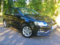 USED 2015 65 VOLKSWAGEN POLO 1.0 SE BLUEMOTION 5d 60 BHP''ONLY REVERSE CAMERA / 1 PRIVATE OWNER /PARK PILOT SYSTEM / &pound;20 ROAD FUND LICENCE FANTASTIC SPECIFICATION  WITH FULL VW GUILDFORD SERVICE HISTORY LAST SERVICED @41,829 MILES WITH NEW FRONT BRAKE PADS AND DISCS,,,,