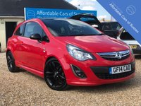 USED 2014 14 VAUXHALL CORSA 1.2 LIMITED EDITION 3d 83 BHP Low Insurance Group + 17" Alloys & Bodykit
